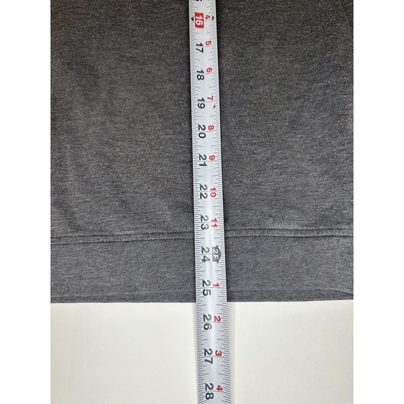 Peter Millar Quarter Zip Golf Pullover Chickasaw Gray Size Large READ - Picture 10 of 12